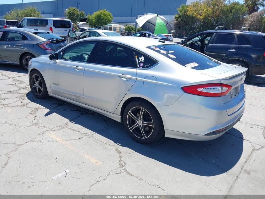 Vin: 3fa6p0lu4fr147022, lot: 46256922, ford fusion hybrid se 20153