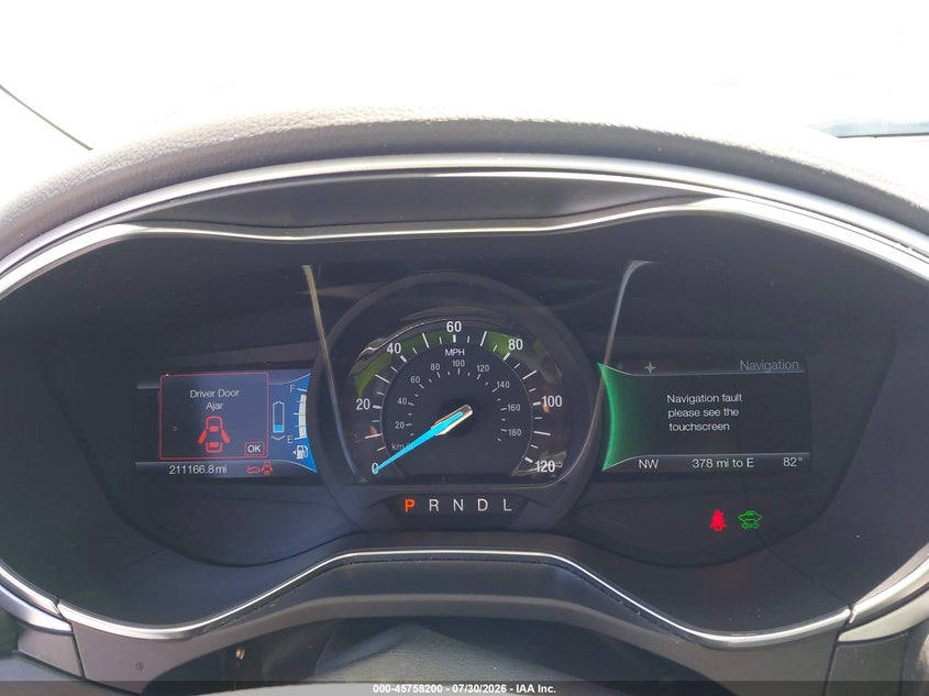 2015 FORD FUSION HYBRID auction photo 7