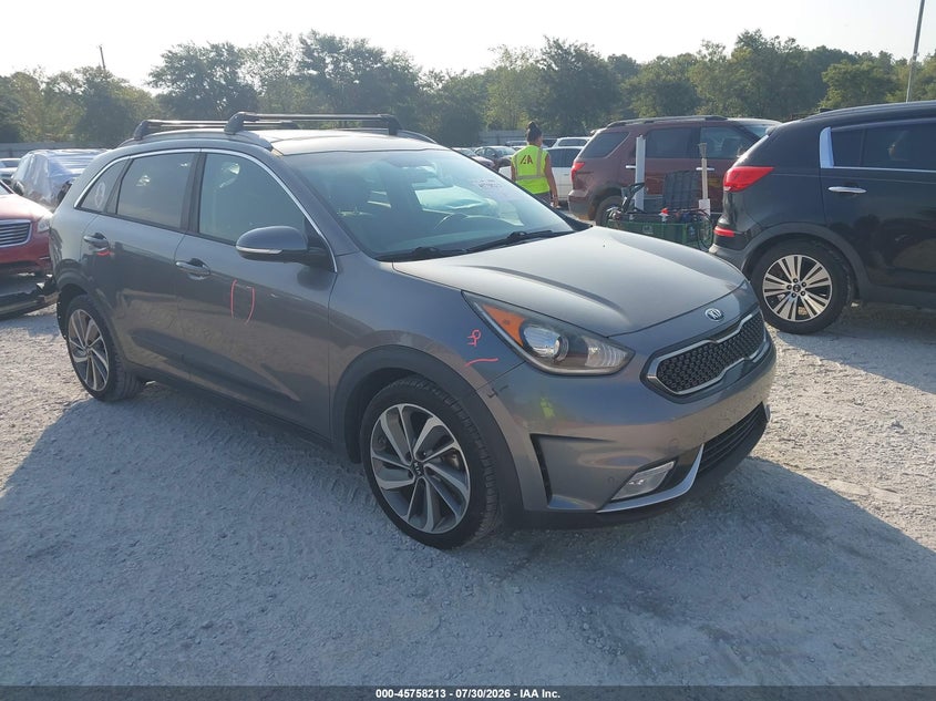 Vin: kndce3lc0h5076421, lot: 46256935, kia niro touring 2017 img_1