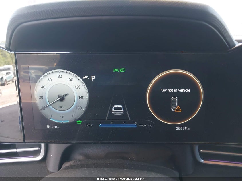 2023 HYUNDAI ELANTRA HYBRID auction photo 7