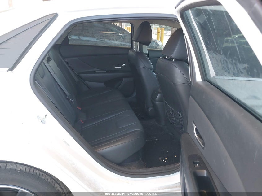2023 HYUNDAI ELANTRA HYBRID auction photo 8