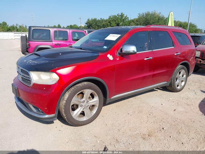 Vin: 1c4rdhag6ec590636, lot: 46256966, dodge durango sxt 20142