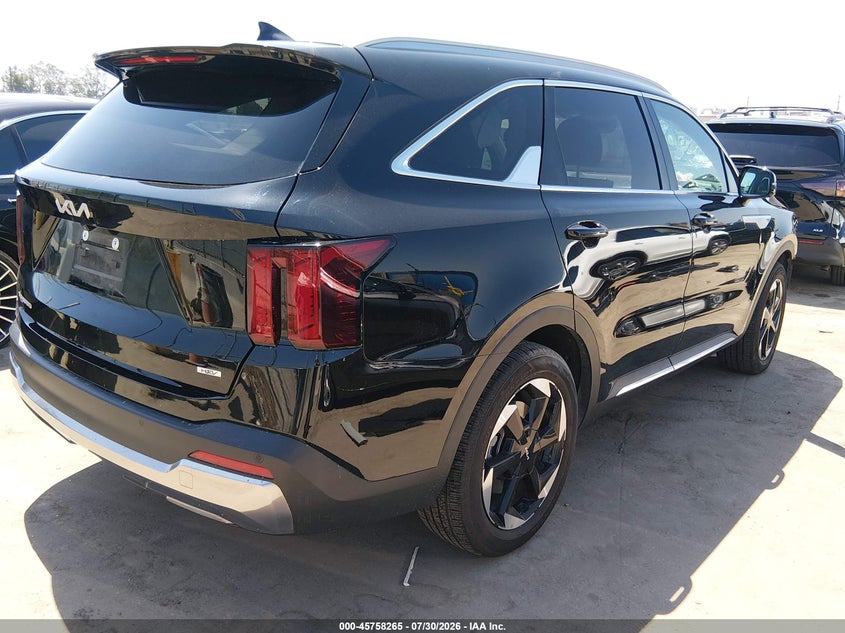 Vin: kndrhdjg6s5343016, lot: 46256987, kia sorento hybrid ex 20254