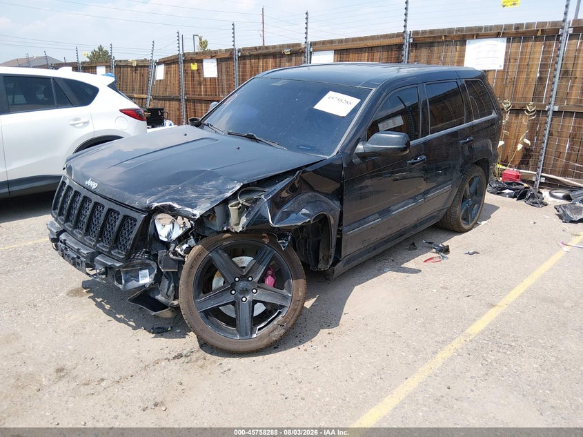 Vin: 1j4rr7gw0ac133271, lot: 46257010, jeep grand cherokee srt8 20102