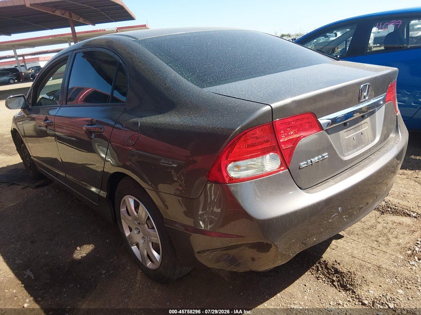 Vin: 2hgfa1f51ah539869, lot: 46257018, honda civic lx 20103