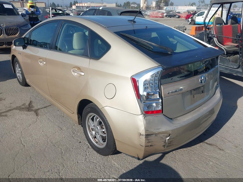 Vin: jtdkn3du1a0097400, lot: 46257023, toyota prius iii 20103