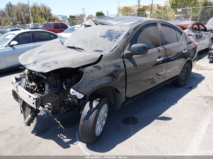 Vin: 3n1cn7apxel835412, lot: 46257034, nissan versa 1.6 sv 20142