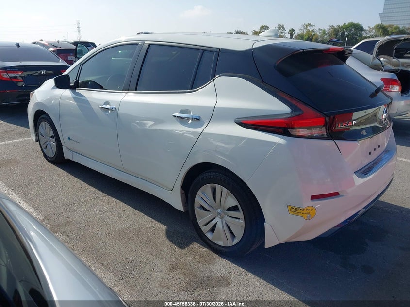 Vin: 1n4az1cp3kc303337, lot: 46257060, nissan leaf s 20193