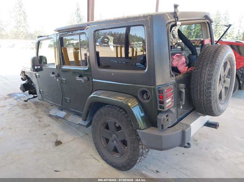 Vin: 1j4ba5h19bl518474, lot: 46257064, jeep wrangler unlimited sahara 20113