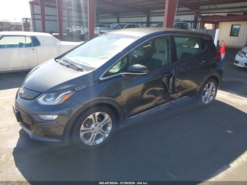 Vin: 1g1fw6s00m4108487, lot: 46257066, chevrolet bolt ev fwd lt 20212