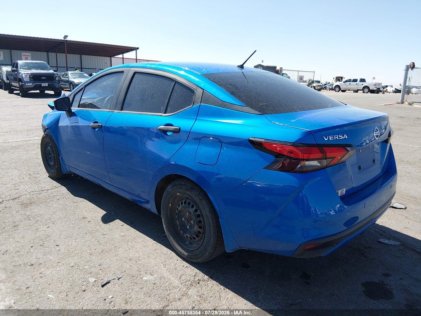 Vin: 3n1cn8dv9ll839514, lot: 46257076, nissan versa s xtronic cvt 20203