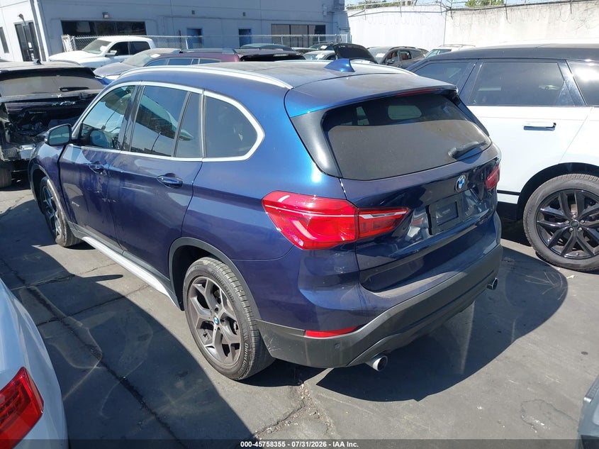 Vin: wbxhu7c34j5h42711, lot: 46257077, bmw x1 sdrive28i 20183