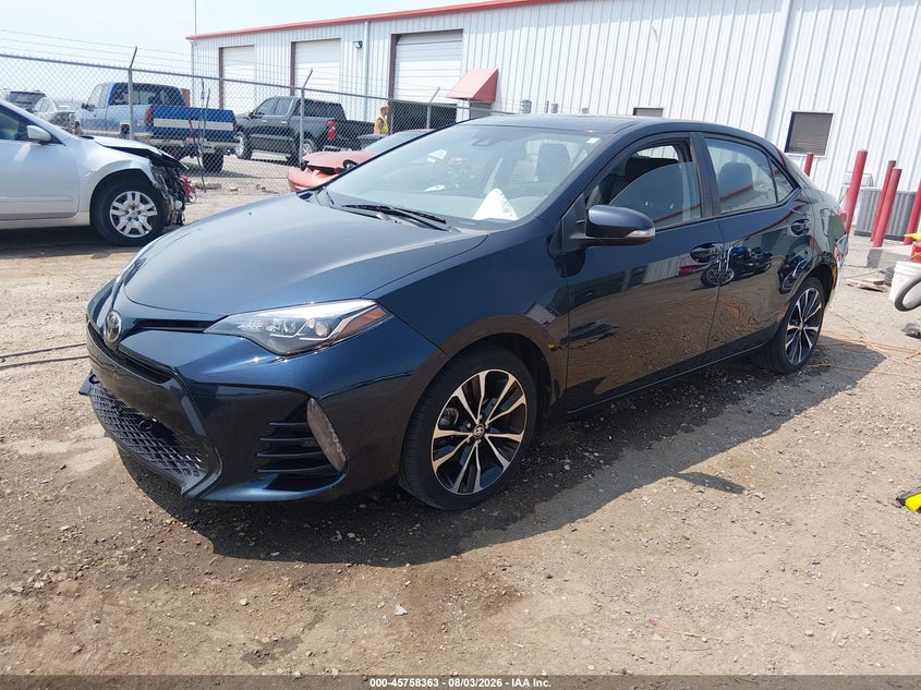2018 Toyota Corolla, Град, IAAI, VIN 2T1BURHE2JC010022 — фото 2