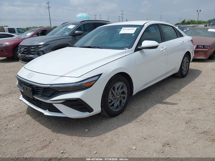 Vin: kmhlm4dj5tu196943, lot: 46257086, hyundai elantra hybrid blue 20262