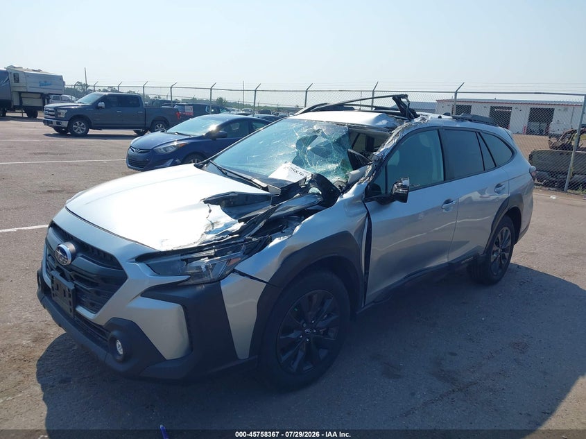 Vin: 4s4btalc6s3201300, lot: 46257089, subaru outback onyx edition 20252