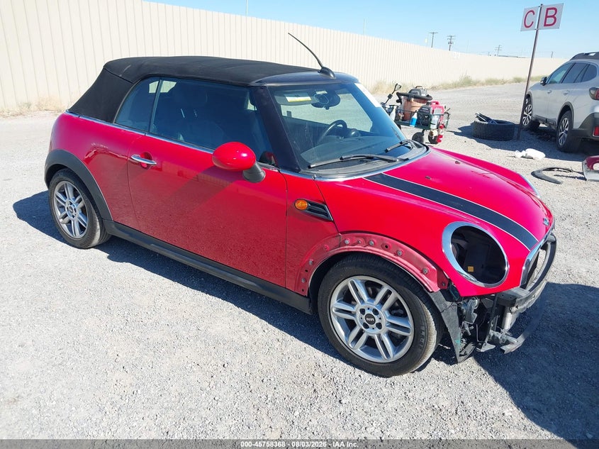 2014 MINI CONVERTIBLE auction photo 1