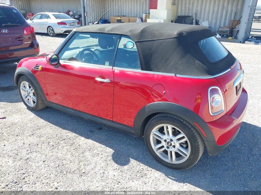 2014 MINI CONVERTIBLE auction photo 3
