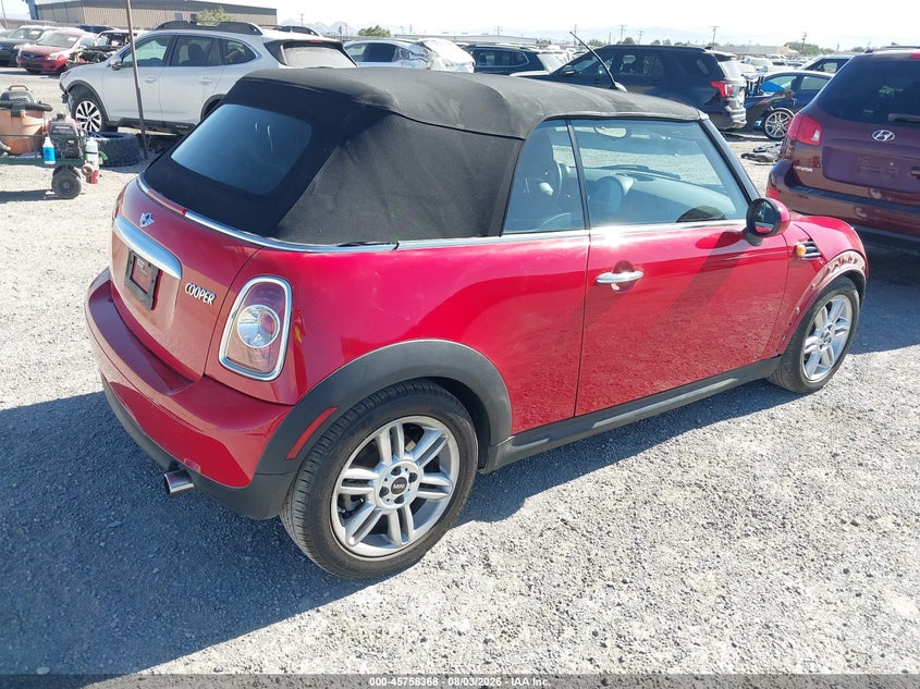 2014 MINI CONVERTIBLE auction photo 4