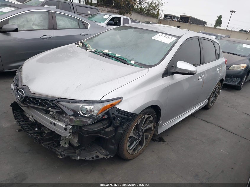 Vin: jtnkarje4gj518472, lot: 46257094, scion im 20162