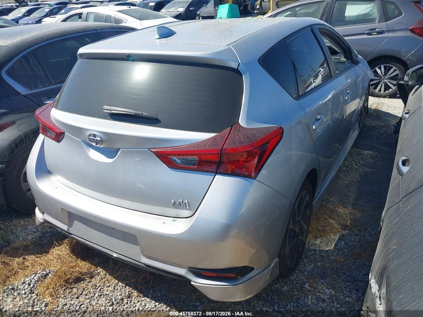 Vin: jtnkarje4gj518472, lot: 46257094, scion im 20164