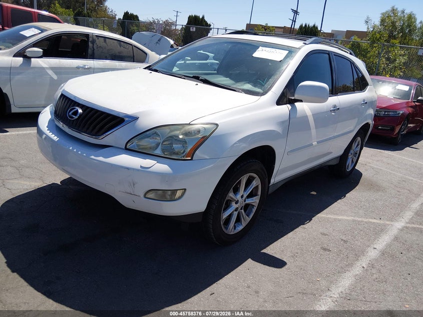 2009 Lexus RX, Right Side, IAAI, VIN 2T2GK31U09C080099 — photo 2