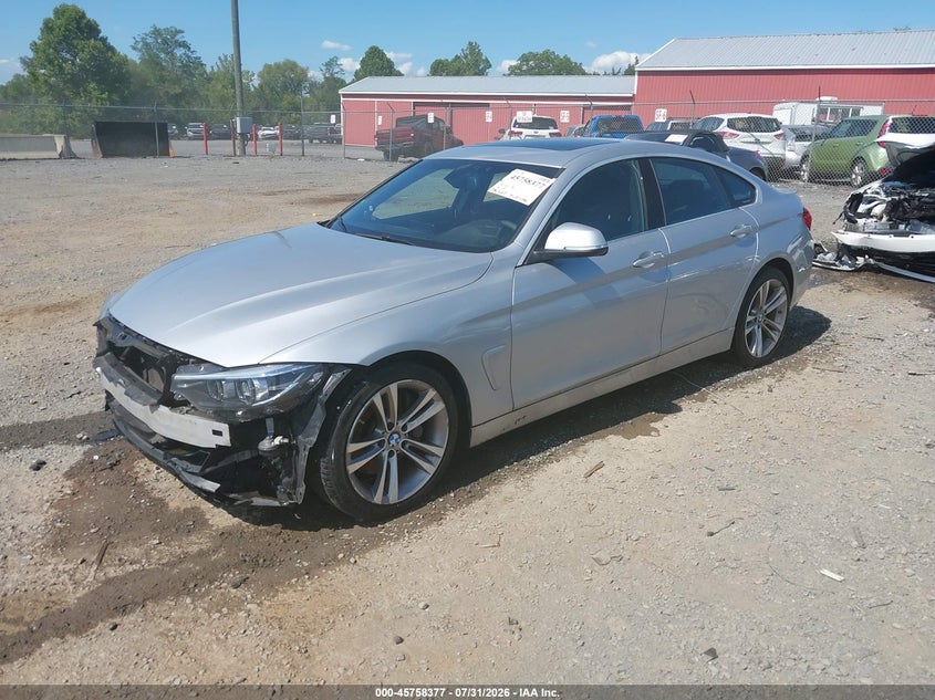 Vin: wba4j5c5xkbm65912, lot: 46257099, bmw 440i gran coupe 20192