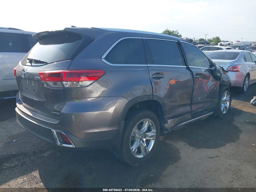 Vin: 5tdyzrfh7ks350042, lot: 46257144, toyota highlander limited 20194
