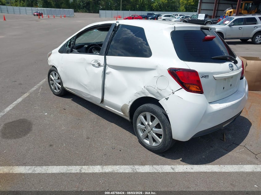 2015 TOYOTA YARIS — zdjęcie 3