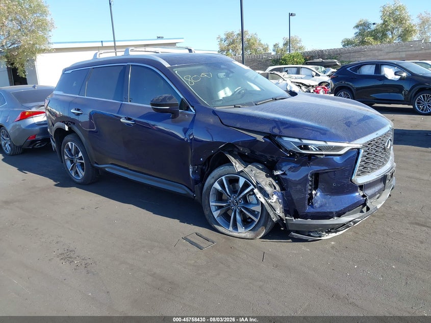 Vin: 5n1dl1fr4rc339520, lot: 46257152, infiniti qx60 luxe 2024 img_1