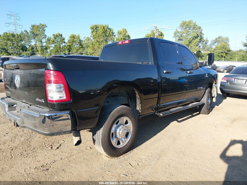 Vin: 3c6ur5dl4ng328119, lot: 46257154, ram 2500 big horn  4x4 6'4 box 20224