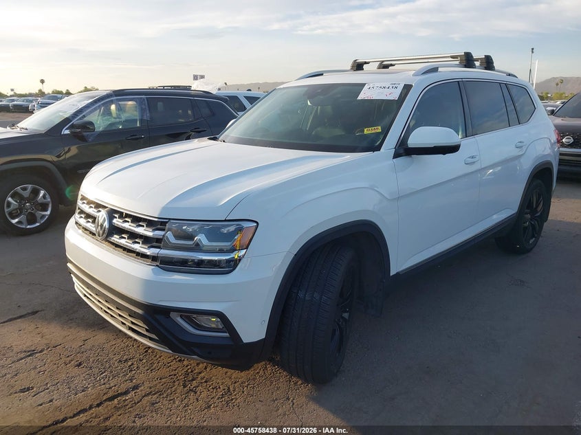 Vin: 1v2nr2ca5jc595177, lot: 46257160, volkswagen atlas 3.6l v6 sel premium 20182