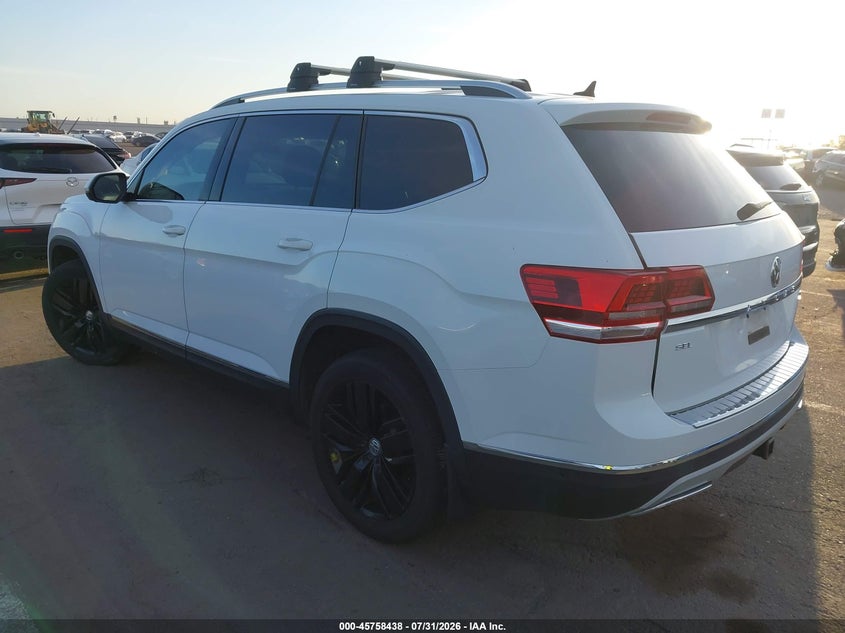 Vin: 1v2nr2ca5jc595177, lot: 46257160, volkswagen atlas 3.6l v6 sel premium 20183