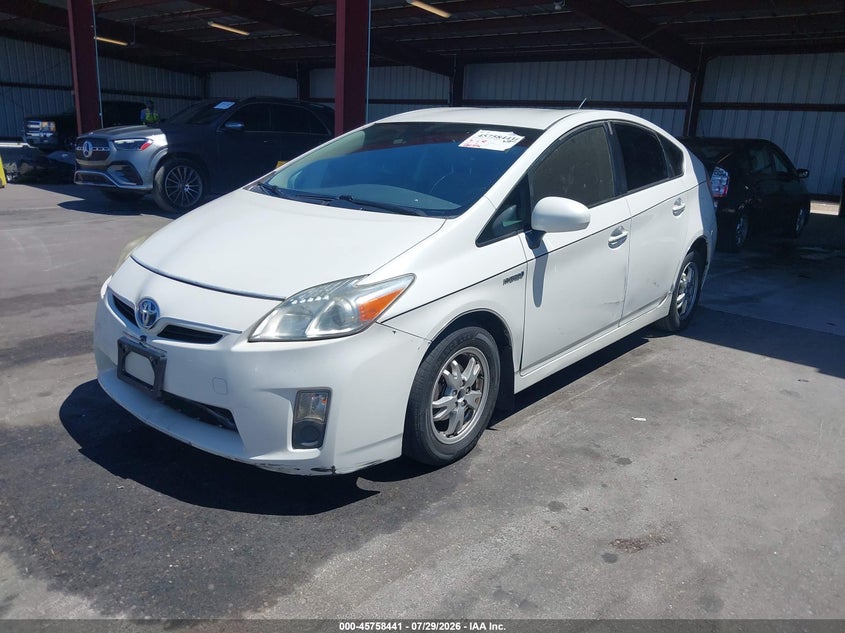 Vin: jtdkn3du2b0255700, lot: 46257163, toyota prius three 20112