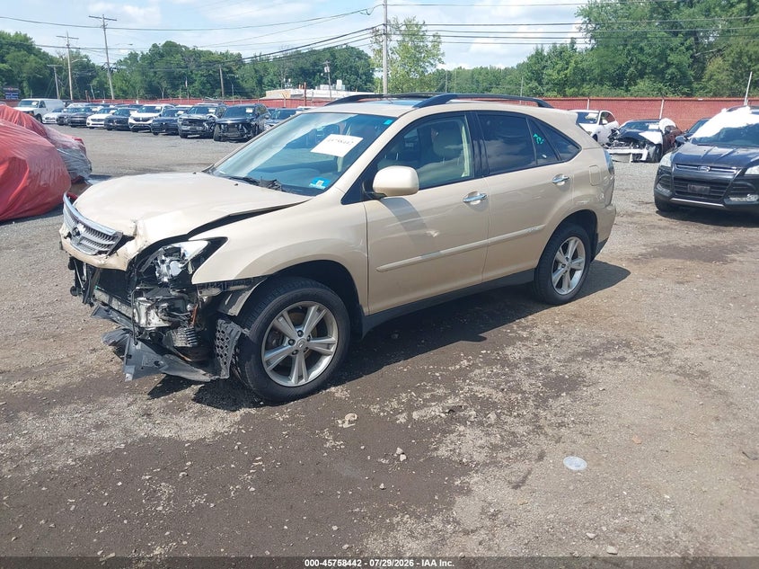 2008 LEXUS RX 400H auction photo 2