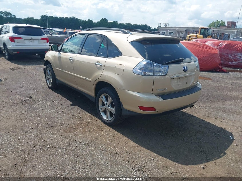 2008 LEXUS RX 400H auction photo 3