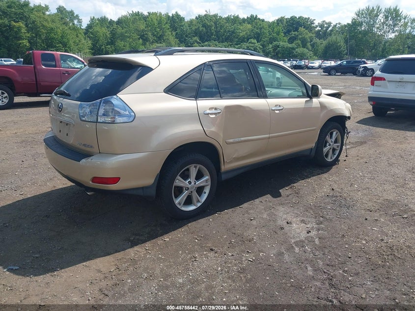 2008 LEXUS RX 400H auction photo 4