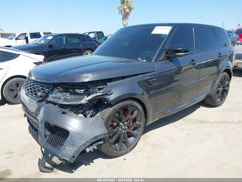 Vin: salws2ru3na235167, lot: 46257189, land rover range rover sport hst mhev 20222