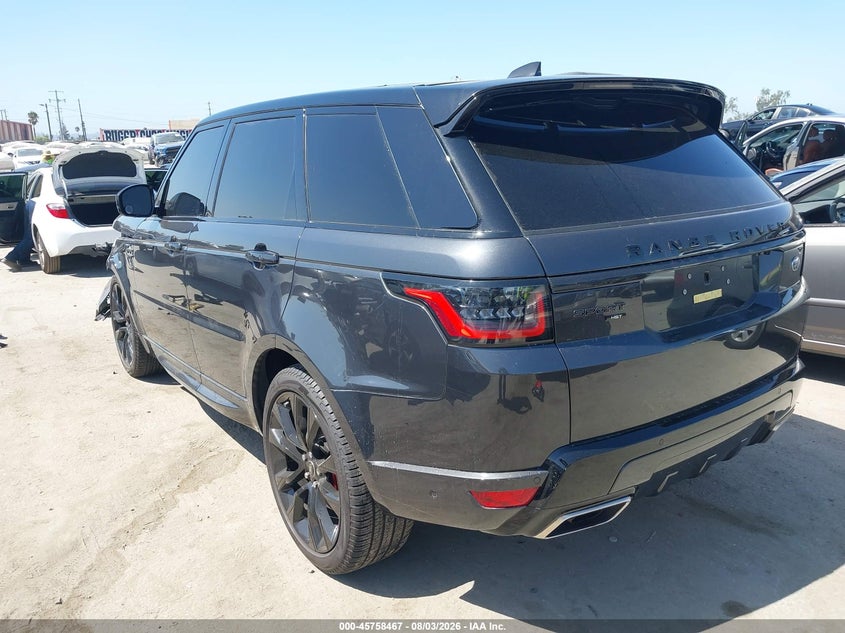 Vin: salws2ru3na235167, lot: 46257189, land rover range rover sport hst mhev 20223