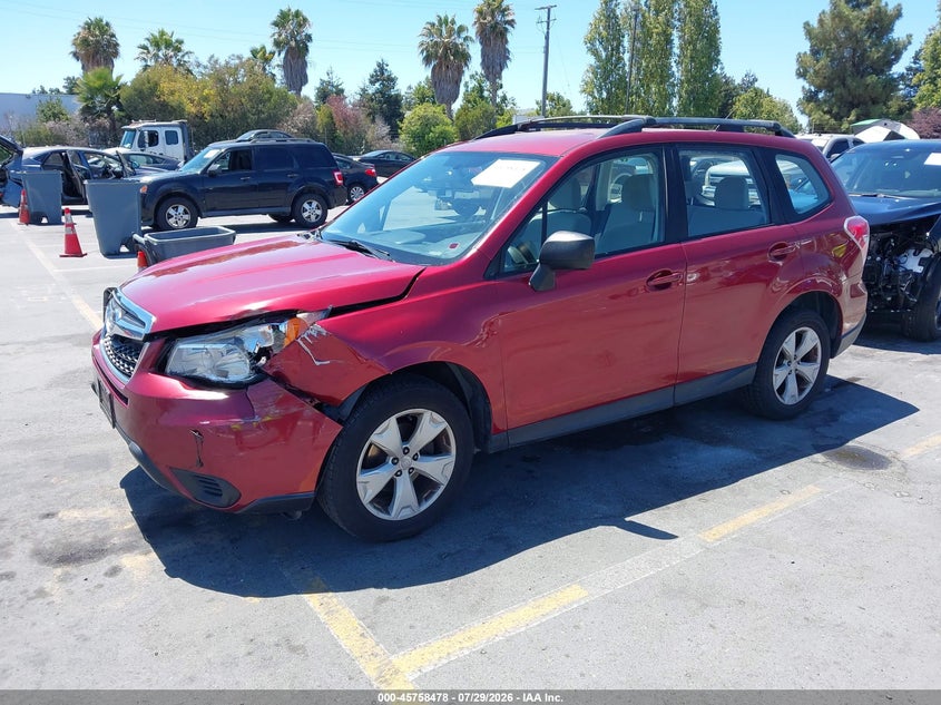 Vin: jf2sjabc5fh841780, lot: 46257200, subaru forester 2.5i 20152