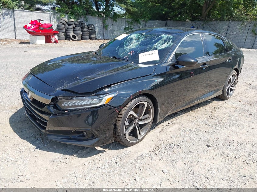 2022 HONDA ACCORD HYBRID auction photo 2
