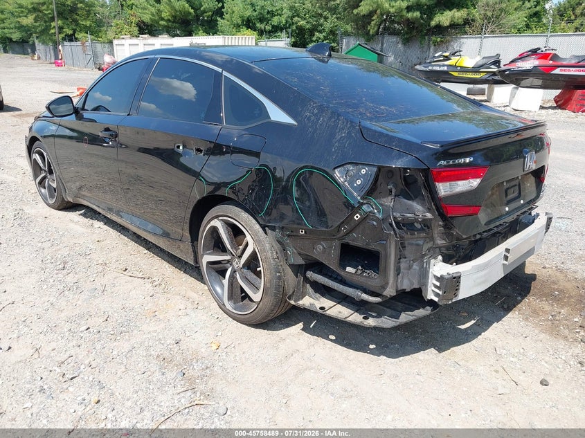 2022 HONDA ACCORD HYBRID auction photo 3