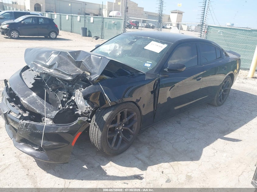 Vin: 2c3cdxbg8lh208085, lot: 46257230, dodge charger sxt rwd 20202