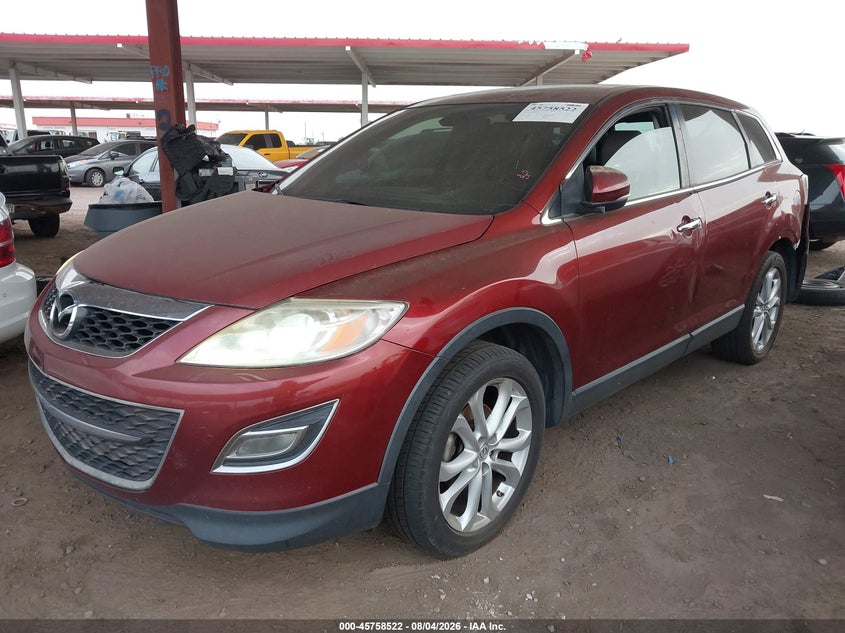 Vin: jm3tb2dvxb0320770, lot: 46257244, mazda cx-9 grand touring 20112