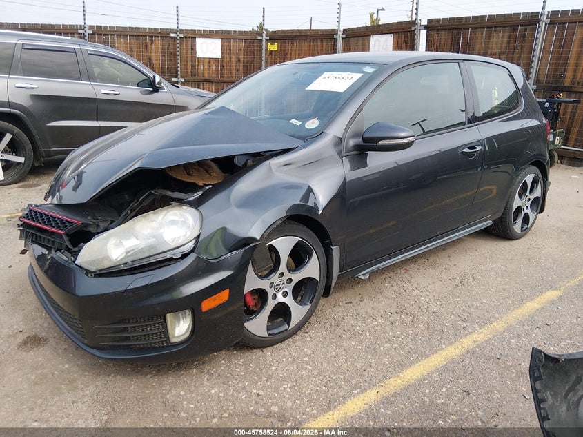 Vin: wvwfv7aj3cw303092, lot: 46257246, volkswagen gti 2-door 20122