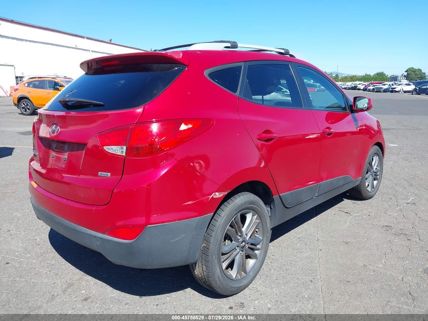 Vin: km8jucagxfu091247, lot: 46257251, hyundai tucson se 20154