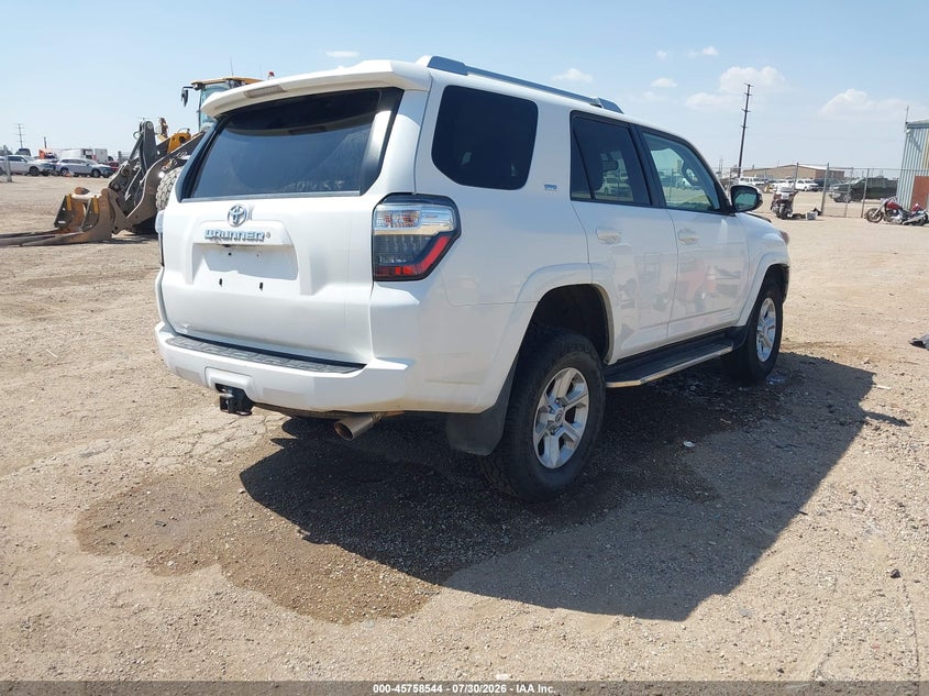Vin: jtebu5jr7j5500647, lot: 46257266, toyota 4runner sr5 premium 20184