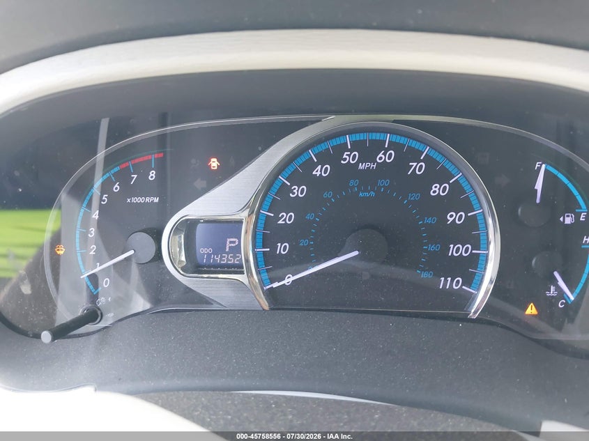 2014 TOYOTA SIENNA VAN 3.5L V-6 DOHC, VVT, 266HP