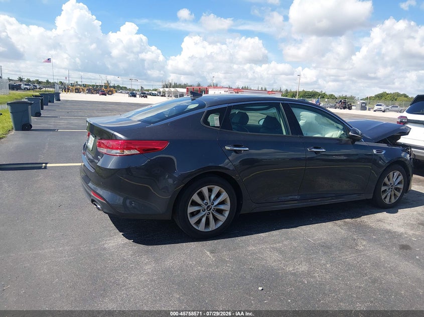 Vin: 5xxgu4l33jg215369, lot: 46257293, kia optima ex 20184