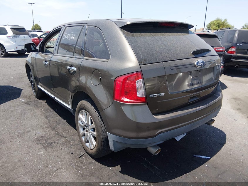 Vin: 2fmdk3jc9bba71443, lot: 46257296, ford edge sel 20113