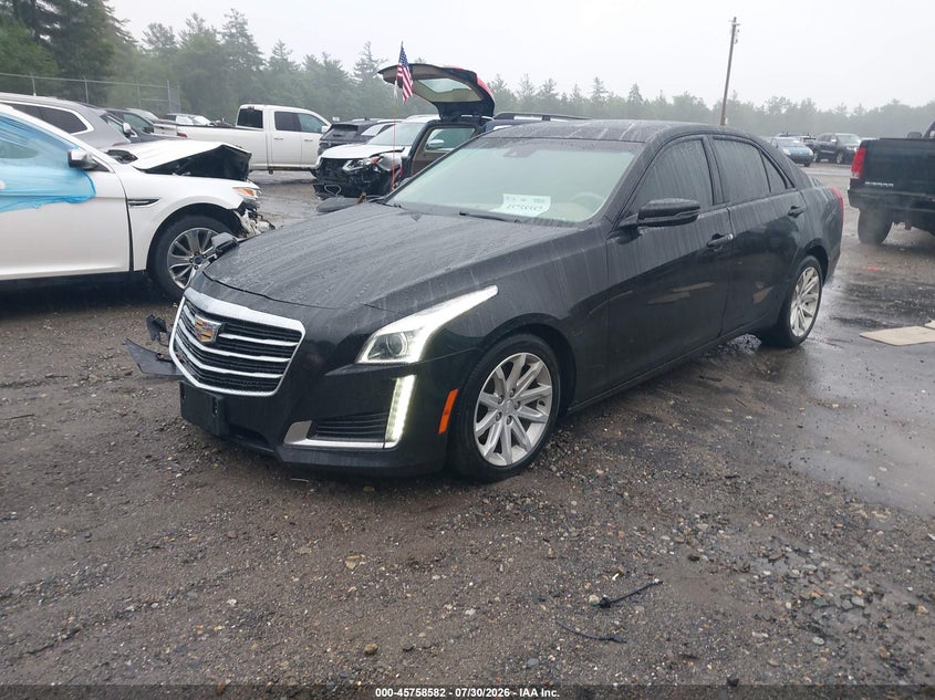 2015 Cadillac CTS, Front End, IAAI, VIN 1G6AX5SX3F0128638 — photo 2